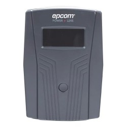 Ups Epcom 600va/360w Entrada Y Salida 120 Vca Regulador Color Negro