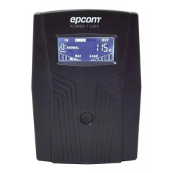 Ups Epcom 600va/360w Entrada Y Salida 120 Vca Regulador Color Negro